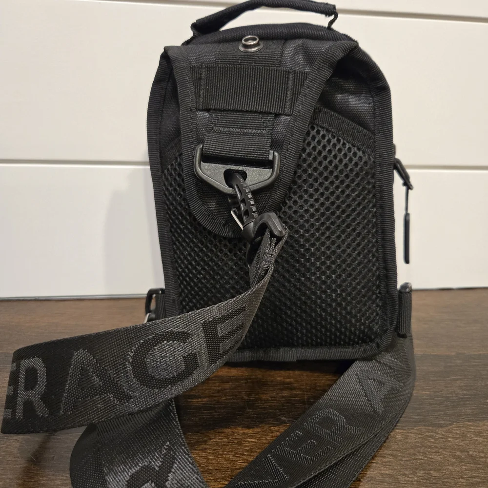 Wolfpak 4L Mini Tactical Sling Bag - Black Leopard - Picture 2 of 5